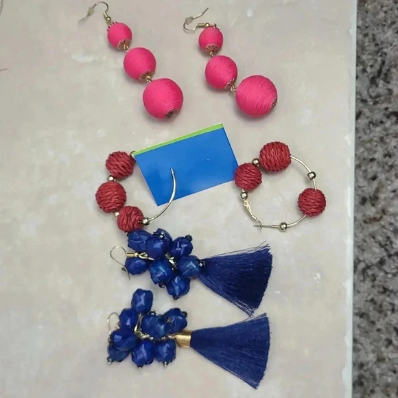 Earrings bundle of 3 pairs of earrings - Picture 12 of 13